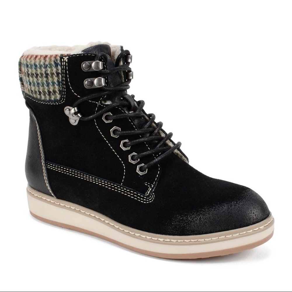 NIB White Mountain Theo Faux Shearling Lined Boot - Picture 12 of 14